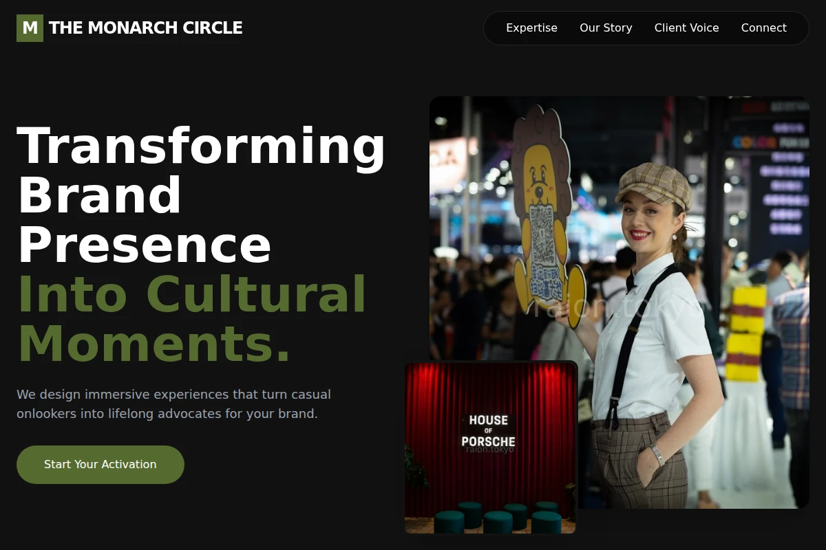 Minimal Brand Activation