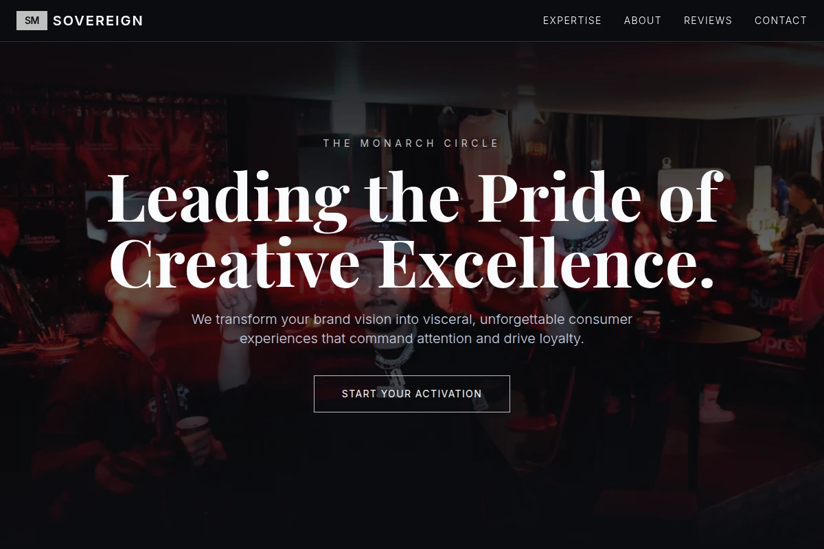 Sovereign Brand Activation